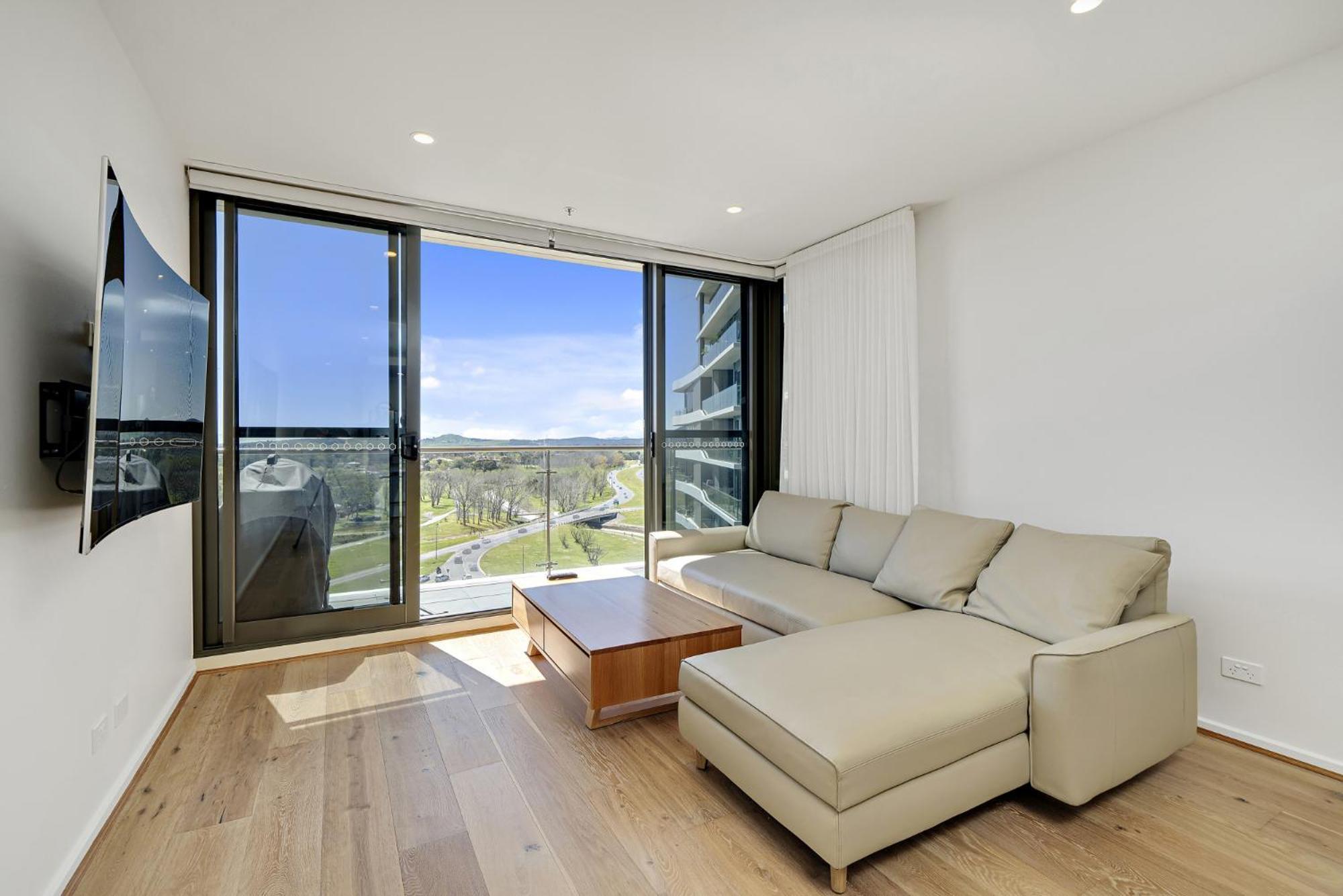 Modern 1-Bed Apartment With Parking, Pool And Gym Phillip Екстер'єр фото